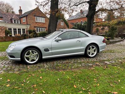 Mercedes Benz+SL55